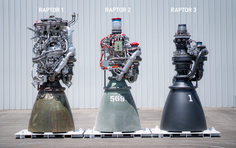 Raptor motor SpaceX-a